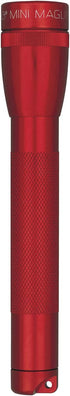 Maglite Mini Incandescent 2-Cell AA Flashlight, Red