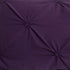 Raytrue-X Ultra Soft Pillow Cases Standard Size, Purple Pillow Shams Set of 2, Decorative Pillow Covers with Pinch Pleated Design 20x26 inches
