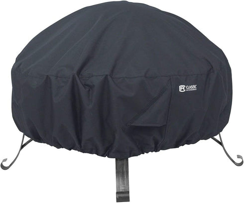 Classic Accessories Water-Resistant 30 Inch Round Fire Pit Cover
