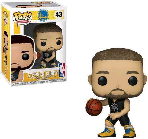 Funko POP NBA: Warriors - Stephen Curry, Multicolor, One Size