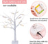 2FT Tall Money Tree Gift Card Holder with 1 USB Data Cable- Dual-use White Money Tree Present Card Holder Money Holder Tree for Christmas Wedding Desktop Home Decor Birthday Gift Holding Photo Card