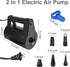 WEEFEESTAR Electric Air Pump, Air Pump for Inflatables Balloon Pump 2 in 1 Quick Inflator Deflator with 5 Nozzles for Pool Floats Air Mattress Air Bed Floaties Balloons Party Decoration (350W)
