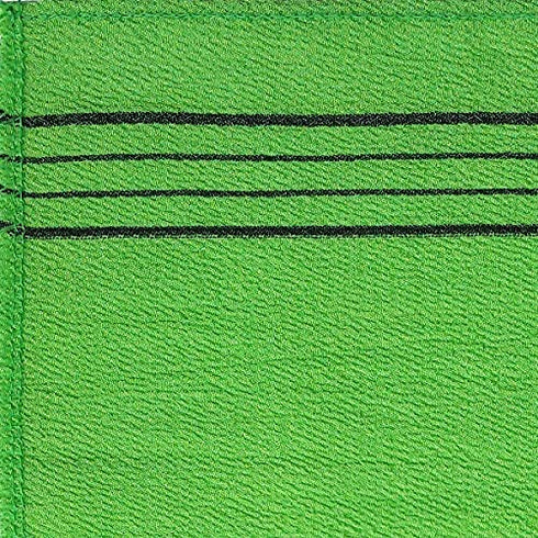 UNIONE Long Exfoliating Back Washcloth Bath Towel Green Dead Skin Remover 12×34 (Long Towel)