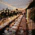 echosari 100 LEDs Outdoor LED Fairy String Lights Battery Operated with Remote (Dimmable, Timer, 8 Modes) - Warm White