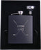 Golf Birdie Juice Flask, Funnel and Gift Box - Great Chirstmas, Birthday, Valentines Gift for Golfers (Black)