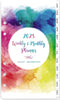 2023 Planner Refills - Planner Refills 2023, 2023 Weekly & Monthly Planner Refills, 2023 Planner Inserts, A6 Planner Refills, A6 Planner Inserts, 3-3/4" x 6-3/4", Jan.2023-Dec.2023, 6-Hole Punched - Watercolor Ink