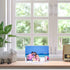 Acrylic 5X7 Clear Acrylic Picture Frames, Magnetic Picture Frames with Gift Box Package, Double Sided Acrylic Photo Frames Stand in Desk or Table, Pack of 2?Bonus Microfiber Cloth + 2 Pack Stand)