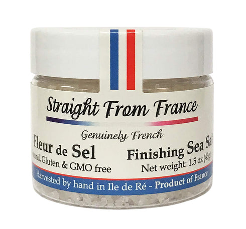 Straight from France Fleur De Sel French Sea Salt Finishing Salt (1.5oz)