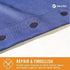 VELCRO Brand for Fabrics | Permanent Sticky Back Fabric Tape for Alterations and Hemming | Peel and Stick - No Sewing, Gluing, or Ironing | Pre-Cut Ovals, 1 x 3/4 inch, Black - 8 Sets,91879