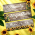 3 Pieces Sunflower Farmhouse Wall Decor Sunflower Wooden Sign Front Porch Decoration Sunflowers Kitchen Decor This is us Family Together Hanging 11.8 x 3.54 Inches Summer Wall Sign Decor for Bathroom