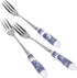 Spode Blue Italian Set of 6 Pastry Forks