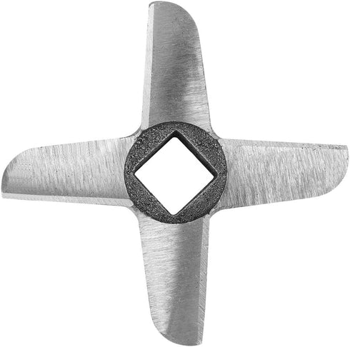 Cross-Shaped Professional Stainless Steel Kitchen Food Meat Grinder Blade Mincers Knife Cutter Replacement for Grinders (#32)