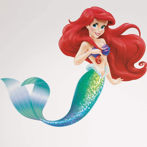 RoomMates RMK2360GM The Little Mermaid Ariel Peel and Stick Giant Wall Decals