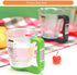 Digital kitchen Electronic Measuring Cup Scale Measuring Cup Kitchen Scales Digital Beaker Household Jug Scales with LCD Display Temp Measurement and Weight Display Black