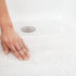 Duck Brand Softex Shower Mat, Machine Washable, 21 x 21-Inch, White, 285154