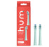Colgate Hum Connected Smart Battery Toothbrush Refill Head, Green, 2 Pack