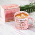 Gifts for Mom Her Girlfriend Wife, 12 oz Coffee Mug for Mom Women, Mothers Day Birthday Anniversary New Year Novelty Mug Gift from Daughter Son boyfriend Husband Funny Valentines Presents
