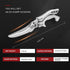 WAK Kitchen Scissors All Purpose Heavy Duty Sharp Kitchen Shears, Professional Poultry Shears, Spring Loaded Premium Metal Utility Shears, for Cutting Chicken, Bone, Fish, Meat, Chopping Vegetables