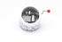 Round manual music box with songbirds design and Chim Chim Cheree melody from the movie Mary Poppins