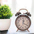 Christmas Carnival Boquite Old Fashioned Alarm Clock, Retro Mechanical Alarm Clock, Old Alarm Clock Traditional Alarm Clock with Night Light (Black)
