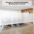 rabbitgoo Window Privacy Film, Frosted Glass Window Film, Removable Opaque Sun Blocking Glass Covering Non-Adhesives Static Cling Vinyl Decals for Bathroom, Matte Pure, 17.5" x 157"