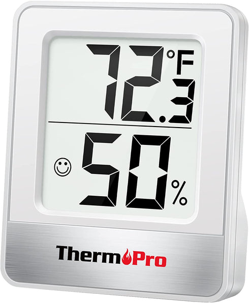 ThermoPro TP49 Digital Indoor Humidity Meter Room Thermometer with Temperature and Humidity Monitor Mini Hygrometer Thermometer