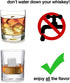 Whiskey Stones - Reusable Ice Cubes For Drinks - Big Ice Cubes For Whiskey - Whiskey Rocks Stones - Whisky Stones - Whiskey Stone - Whiskey Accessories - 9 White Marble Stones - Trixie and Milo
