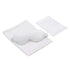 Amazon Basics 100% Mulberry Silk Sleep Set for Hair and Skin with Pillowcase, Eye-Mask and Travel Pouch - Dual Side 19 Momme Silk, White, Standard, Sleep Set