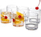 Amazing Abby - Probity - 12-Ounce Plastic Tumblers (Set of 6), Plastic Drinking Glasses, All-Clear High-Balls, Reusable Plastic Cups, BPA-Free, Shatter-Proof, Dishwasher-Safe