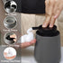 Foam Hand Soap Dispenser - 12 oz Bathroom Lotion Hand Pump Dispenser Grey Foaming Soap Dispenser Ceramic Dish Liquid Dispenser for Kitchen Hand Wash Dispenser