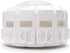 KitchenArt Select-A-Spice Auto-Measure Carousel Professional Series, White