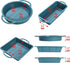 Silicone Bakeware Set- Silicone Baking Pans - Silicone Muffin Donut Molds To encounter Non-Stick Silicone Baking Molds with Metal Reinforced Frame More Strength?3 Pack?