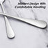 Set of 12, Stainless Steel Dinner Forks and Spoons, findTop Heavy-duty Forks (8 Inch) and Spoons (7 Inch) Cutlery Set