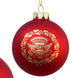 Kurt S. Adler 80MM Trump Merry Christmas Again Glass Ornament, Multi