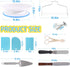 114 Pieces Cake Decorating Supplies Kit for Beginners, Cupcake Decorating Tools Baking Supplies Set for Kids and Adults, Cake Turntable Stands, Piping Tips & Bags, Icing Smoother & Spatulas