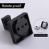 KES Towel Hook for Bathroom Coat Hook Wall Mounted Robe Hook SUS 304 Stainless Steel Matt Black 2 Pack, A22560-BK-P2