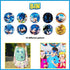 (NEW UPGRADE) Birthday Party Favors Set,82 pcs Birthday Party Supplies for Kids include 12 Masks,10 Sonic Pins and 50 Stickers,Best for Fill Up the Birthday Gift Bags