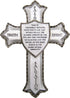 8.25" Armor of God Wall Cross - Ephesians 6:16-17