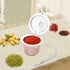 Tea Ball Infuser Stainless Steel Tea Strainer Mesh Ball Herbal Spice Filter Soup Infuser with Chain(L)