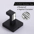 KES Towel Hook for Bathroom Coat Hook Wall Mounted Robe Hook SUS 304 Stainless Steel Matt Black 2 Pack, A22560-BK-P2