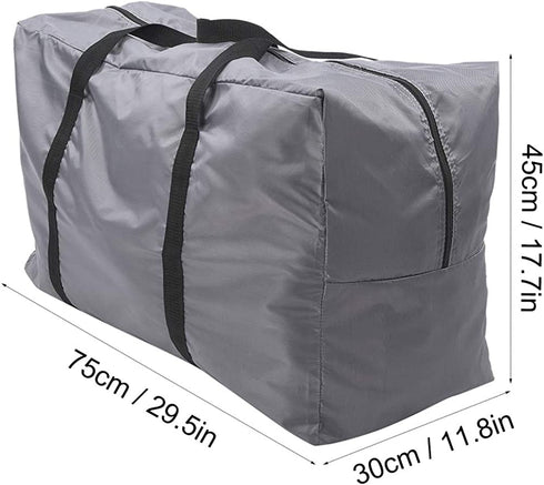 Yunnyp Kayak Furniture Storage Carry Bag Inflatable Carry Boat Bag Foldable Garden Travel Handbag Ornament Storage Container