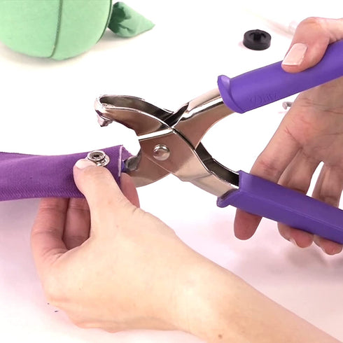 Dritz 24P, Heavy Duty Snap Pliers, Purple