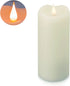 Real Wax Flameless Pillars Fake Flickering Candles Battery Include Dancing Moving LED Flames with 5-Hour Timer and Long Lasting for Seasonal & Home Decoration (D3inches X H8inches)