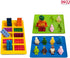 Building Brick Candy Robot Mold Chocolate Mold Set Silicone Building Block Mold Ice Cube Trays for Making Melted Chocolate Fondant Jelly Dome Mousse?6 Pcs)