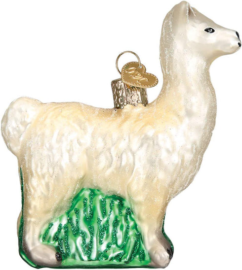 Old World Christmas Llama Ornament, Multi