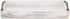 MyGift Whitewashed Wood Rectangular Party Serving Tray with Side Handles
