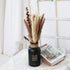 lulute Pampas Grass-Natural Pampas Grass Decor-Pompous Grass 17.9" Tall-Dried Pampas Grass for Boho Decor-Fluffy pompous Floral for Pampas Grass vase-Natural Bouquet of Dried Flowers and Grasses