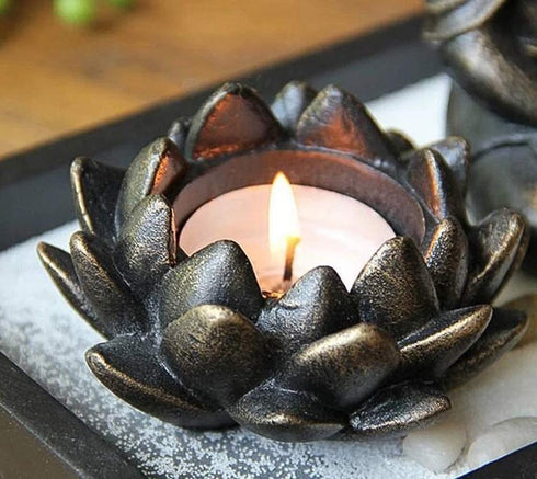 Royal Brands™ Zen Garden with Buddha, Rake, Tea Light Candle and Incense Holder Peace and Tranquility (14.5"x5"x7")