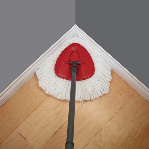 6 Pack Spin Mop Replacement Heads Microfiber Mop Refills - Easy Cleaning Mop Head Replacement