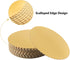 NPLUX 10 Inch Gold Cake Boards Gold Round Cake Cardboard Rounds, 30 Pack